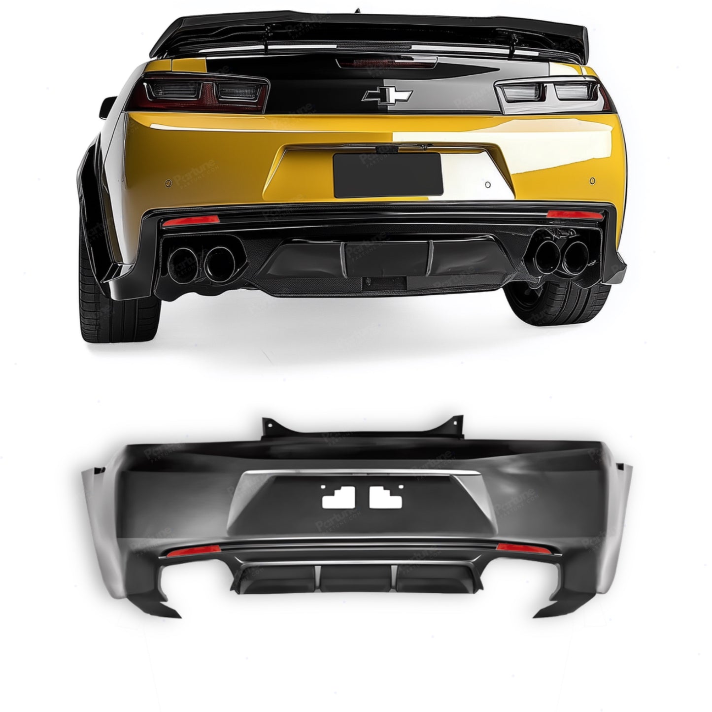 Rear Bumper ZL1 Style | Chevrolet Camaro 2010-2015
