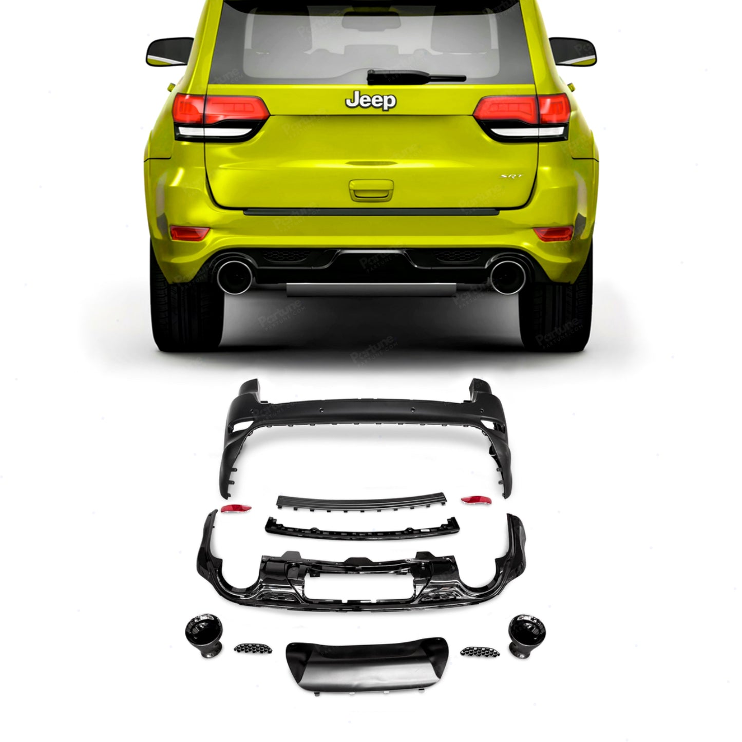 Rear Bumper SRT Style | Jeep Grand Cherokee 2014-2021