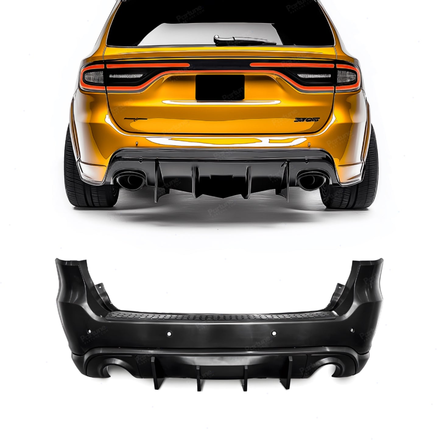 Rear Bumper SRT Hellcat Style | Dodge Durango 2021-2023