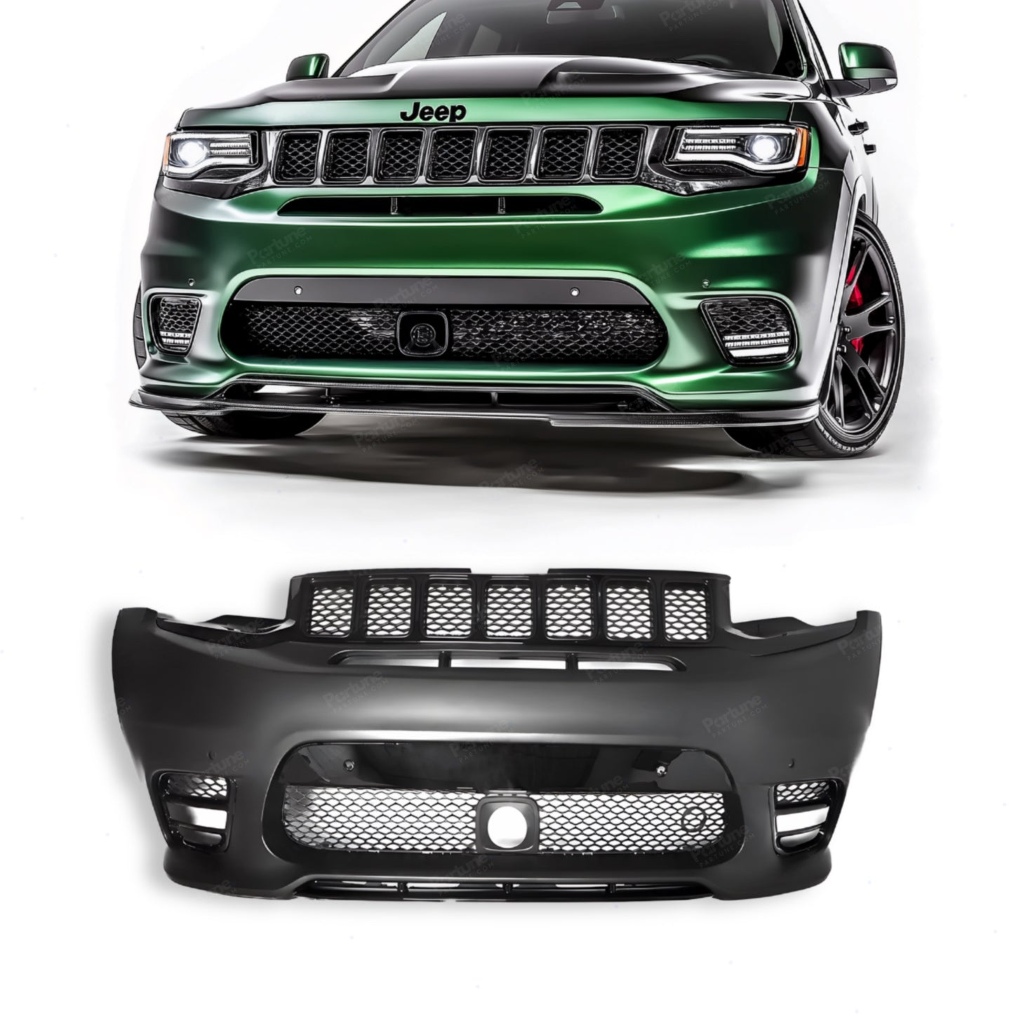 Front Bumper SRT Style | Jeep Grand Cherokee 2017-2021