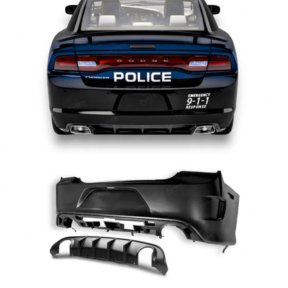 Rear Bumper SRT Style | Dodge Charger 2011-2014